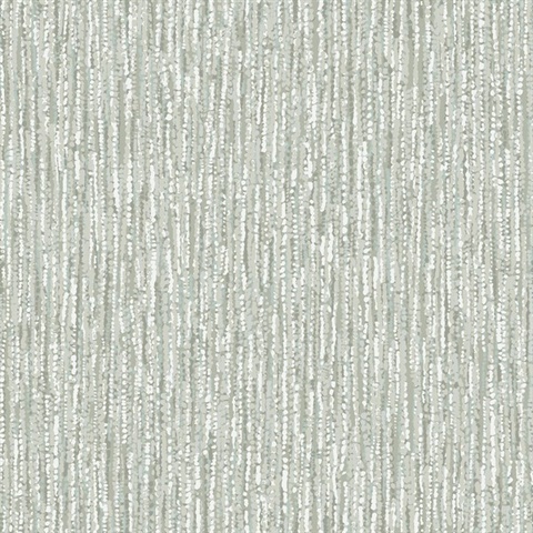 Corliss Moss Faux Beaded Strands Wallpaper