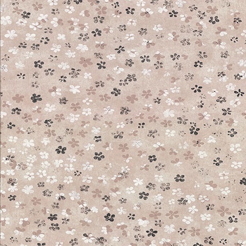 Cosima Pink Miniature Floral Wallpaper