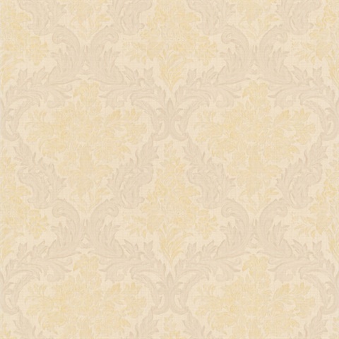 Cotswold Cream Floral Damask
