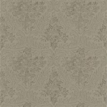 Cotswold Silver Floral Damask