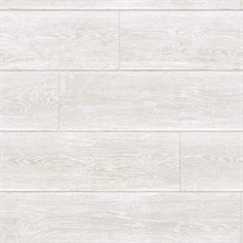 Couscous Horizontal Textured Wood Planks Wallpaper