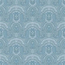 Crayford Paisley Turquoise Ralph Lauren Wallpaper