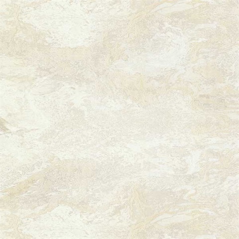 Cream Astral Glitter Faux Stone Wallpaper