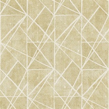 Cream Commercial Dots and Lines Wallpaper
