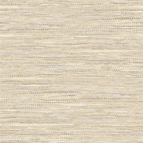 Cream Commercial Weave Wallpaper