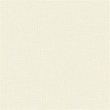 Cream Crosshatch Linen Wallpaper
