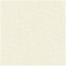 Cream Crosshatch Linen Wallpaper