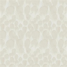 Cream Feathers Wallpaper