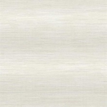 Cream Fine Line Grass Textile String Wallpaper