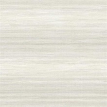 Cream Fine Line Grass Textile String Wallpaper