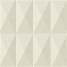 Cream Geometric Traingle Wallpaper