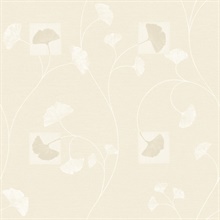 Cream Gingko Leaves