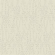 Cream & Glint Star Struck Metallic Dots Wallpaper