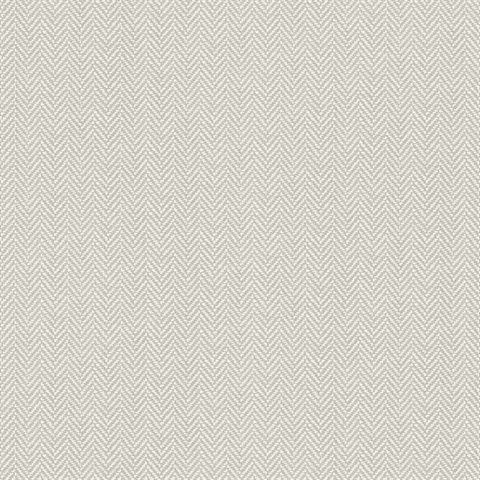 Cream &  Grey Textured Faux Linen Wallpaper