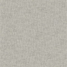 Cream &  Grey Woven Textured Wallpaper