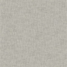 Cream &  Grey Woven Textured Wallpaper