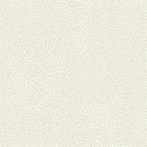 Cream Leopard King Animal Skin Wallpaper