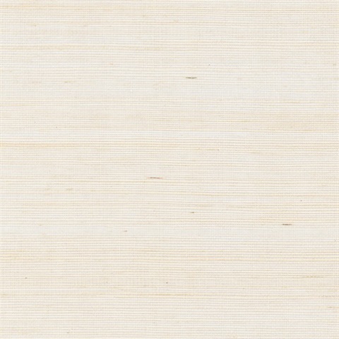 Maguey Natural Sisal Grasscloth Cream Wallpaper