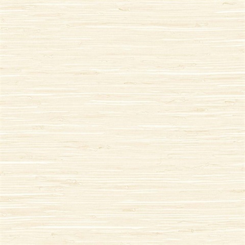 Cream Marion Faux Arrowroot Cloth Wallpaper