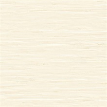 Cream Marion Faux Arrowroot Cloth Wallpaper