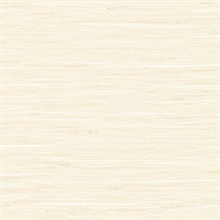 Cream Marion Faux Arrowroot Cloth Wallpaper