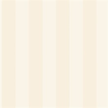 Cream Matte/Shiny Stipe Embossed Wallpaper