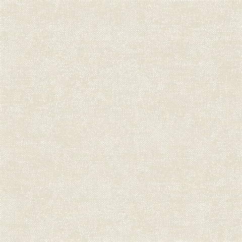 Cream  Micro Texture Weave Wallpaper