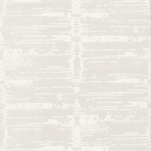 Cream & Neutral Velveteen Metallic Flock Horizontal Stria Wallpaper