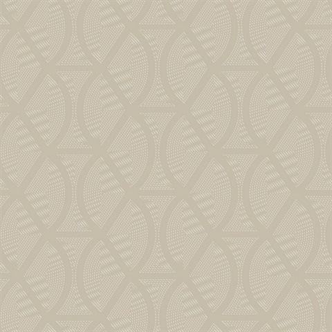 Cream Opposites Attract Glitter Texture Braid Trellis Wallpaper