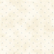 Cream Paw Print Wallpaper