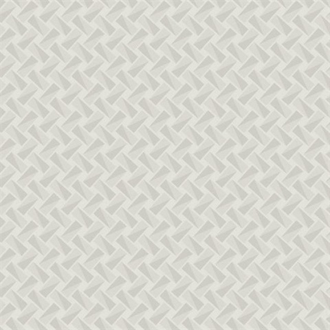 Cream Petite Pivots Geometric Wallpaper