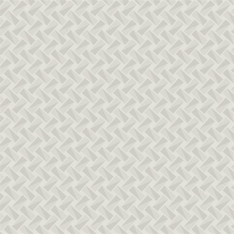 Cream Petite Pivots Geometric Wallpaper