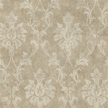 Cream Pineapple Damask