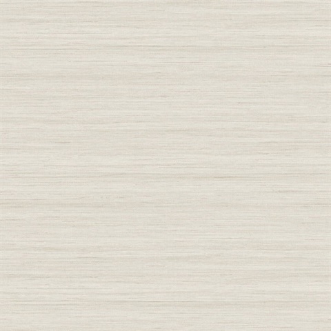 Cream & Pink Textured Horizontal Silk Wallpaper