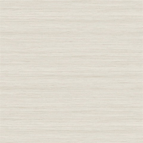 Cream & Pink Textured Horizontal Silk Wallpaper