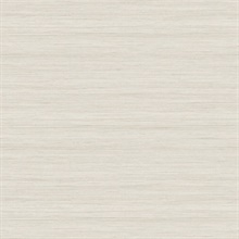 Cream & Pink Textured Horizontal Silk Wallpaper