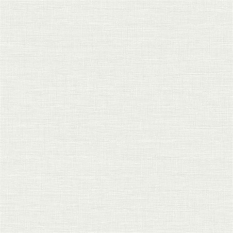 Cream Puff Textured Faux Linen Wallpaper