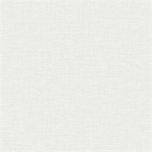 Cream Puff Textured Faux Linen Wallpaper