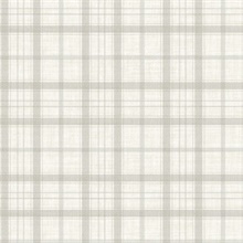 Cream Ralph Plaid Wallpaper