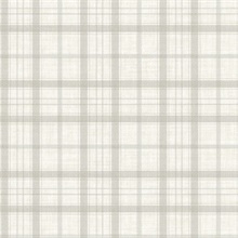 Cream Ralph Plaid Wallpaper