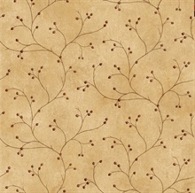 Cream Rosehip Trail Wallpaper