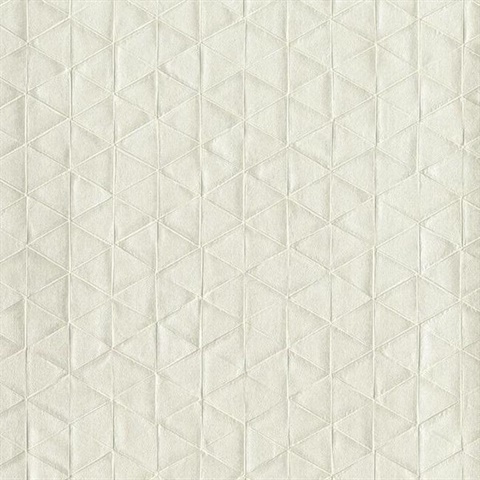 Cream Sacred Geometry Diamond Wallpaper