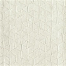 Cream Sacred Geometry Diamond Wallpaper