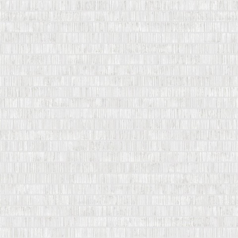 Cream Stick Skinny Stripe Texture Wallpaper