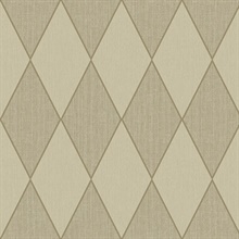 Cream Textured Diamond Wallpaper