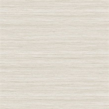 Cream Textured Horizontal Silk Wallpaper