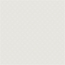 Cream & White Asian Lattice Wallpaper