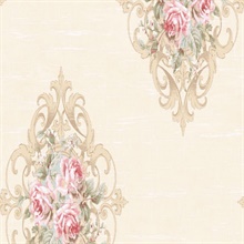 Cresswell Cameo Floral Damask