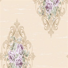 Cresswell Cameo Floral Damask