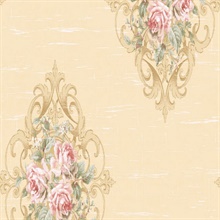Cresswell Cameo Floral Damask